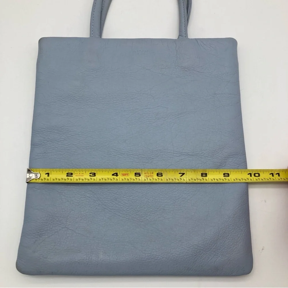 BAGGU Pebbled Leather Top Handle Tote - Picture 9 of 11